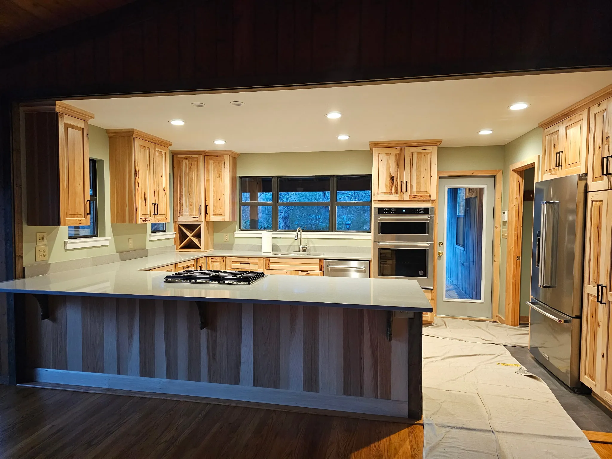 Arden kitchen remodel — cabinet refinishing by Civil & Home Solutions