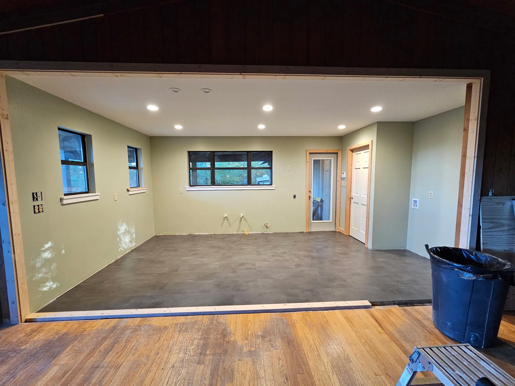 Drywall crack repair before painting in Fairview, NC